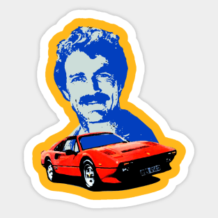 Magnum P.I Sticker